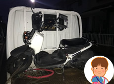 改造車、メーター社外（走行距離不明）