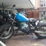 中区平和でバイク買取TW２００部品車