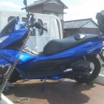 浜松市南区白羽町　バイク買取　ＰＣＸ１２５事故車