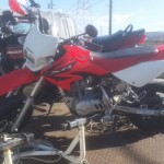 日進市本郷町　バイク買取　ＸＲ１００（改造車）