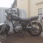 日進市南ヶ丘　バイク買取　ＧＮ１２５（故障車）