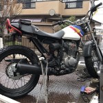 豊田市東梅坪　バイク買取　FTR223 ボロ放置