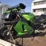 半田市有楽町　バイク買取　事故車　全損