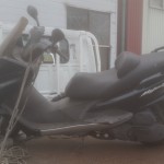 名古屋市南区丹後通り　バイク買取　マジェ125FI放置