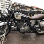 中川区露橋　バイク買取　SR400改　程度下