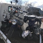 半田市亀崎町　バイク買取　スーパーカブ２台