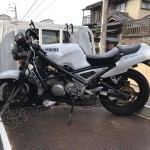 豊田市東山町　バイク買取　R1-Z(書類不備）