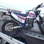 豊明市沓掛町　バイク買取　TTR250 廃車証なし