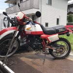 岩倉市井上町　バイク買取　XL250パリダカ　長期不動