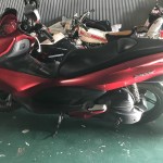 名古屋市緑区神沢　バイク買取　PCX125（初期型）破損多数