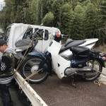 蒲郡市竹谷　バイク買取　カブ(C50)不動車