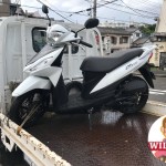 名古屋市緑区武路町　バイク買取　アドレス110(程度上）