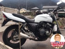 岐阜県岐阜市雛倉　バイク買取　CB400SF 不動　タンク腐り