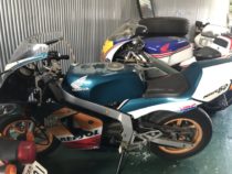 刈谷市池田町　バイク買取　HONDA NSR80 外装色あせ