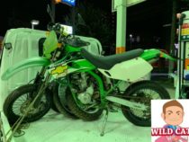 名東区平和が丘　バイク買取　KLX250 長期屋外放置雨ざらし