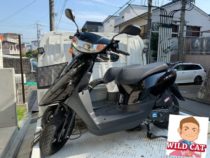 昭和区菊園町　バイク買取　ジョグ（ＯＥＭ）転倒車