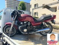 中川区冨田　バイク買取　CB750 教習車　長期放置