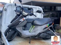 名東区野間　バイク買取　SUZUKIアドレスV125 故障車