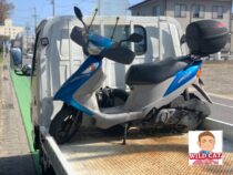 岡崎市六名本町　バイク買取　アドレスV125 7万キロ