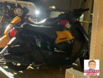 名古屋市中区上前津　バイク買取　タクトAF75 外装下