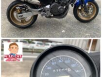 豊明本社にお持ち込み　バイク買取　HONDAホーネット250 超過走行