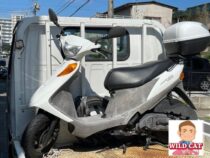 豊田市喜多町　バイク買取　アドレスV125　6万キロ過走行　出張買取