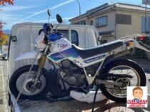 瑞浪市寺河戸町　バイク買取　セロー223 故障車