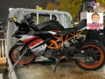 中川区豊成町　バイク買取　KTM RC125 夜間即日現金買取！
