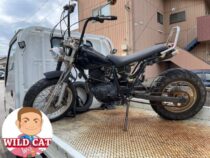 東海市名和町　バイク買取　TW225 鍵なし長期放置　錆　売却ありがとうございました