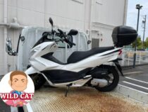 愛知県安城市住吉　バイク買取　PCX150転倒　過走行　売却ありがとうございました