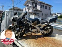 静岡県浜松市南区米津にてバイク買取　２台まとめて不動車